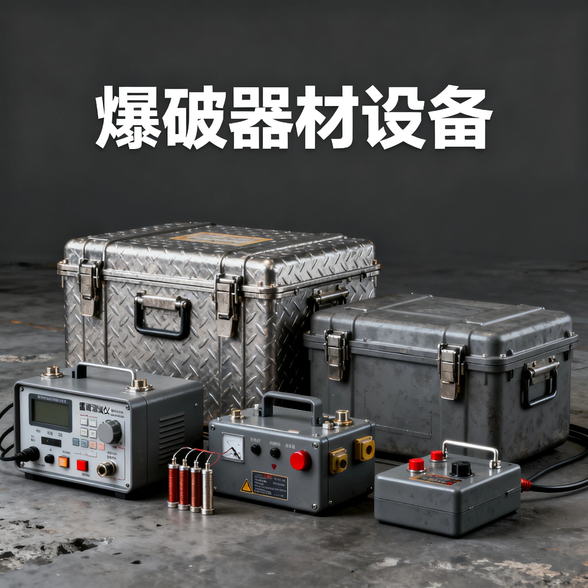 礼县爆破工程师的“兵器库”：常用器材一册通